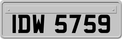 IDW5759