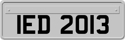 IED2013