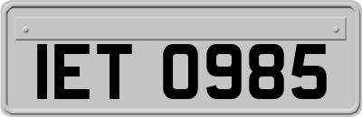 IET0985