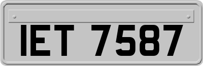 IET7587