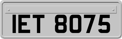 IET8075