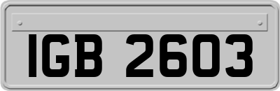 IGB2603