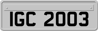 IGC2003