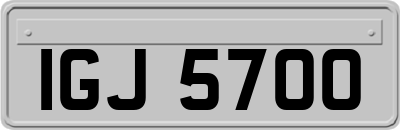 IGJ5700