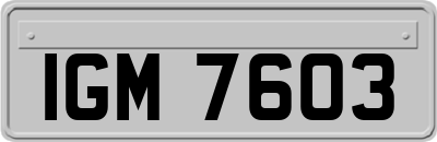 IGM7603