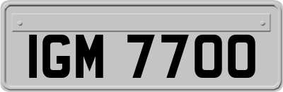 IGM7700