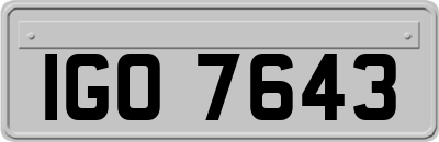 IGO7643