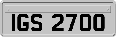IGS2700