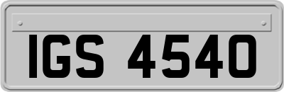 IGS4540