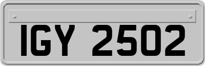 IGY2502