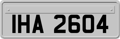 IHA2604