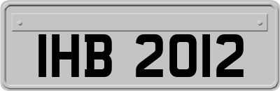 IHB2012