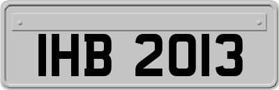 IHB2013