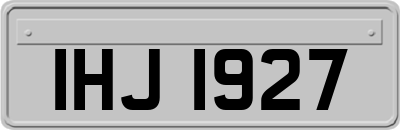 IHJ1927