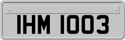 IHM1003