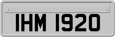 IHM1920