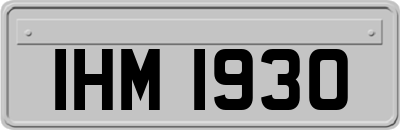 IHM1930