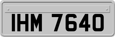 IHM7640