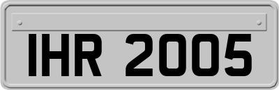 IHR2005