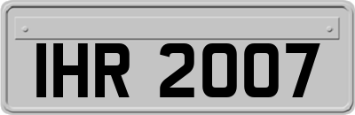 IHR2007