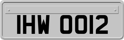 IHW0012