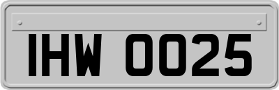 IHW0025