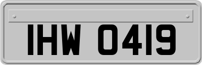 IHW0419