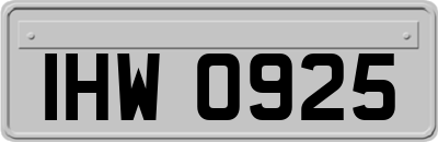 IHW0925