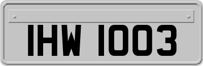 IHW1003