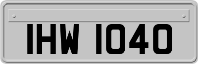 IHW1040