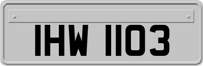 IHW1103