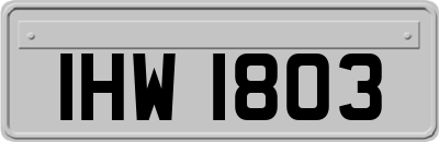 IHW1803