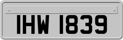 IHW1839