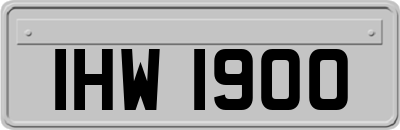 IHW1900