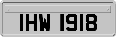 IHW1918
