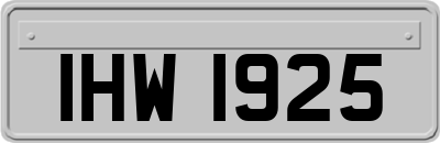 IHW1925