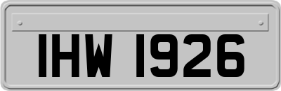 IHW1926