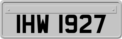 IHW1927