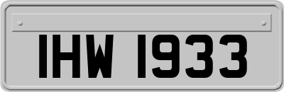 IHW1933