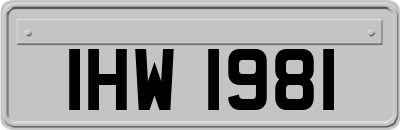 IHW1981