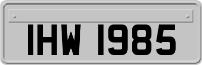 IHW1985
