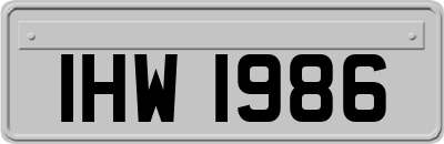 IHW1986