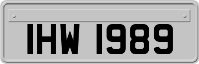 IHW1989
