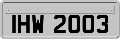 IHW2003