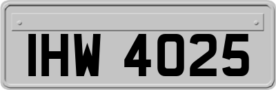 IHW4025