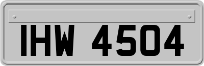 IHW4504