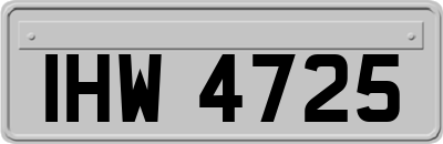 IHW4725