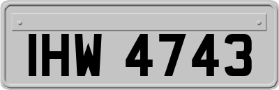 IHW4743