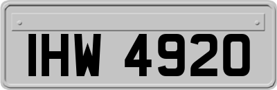 IHW4920