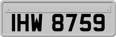 IHW8759